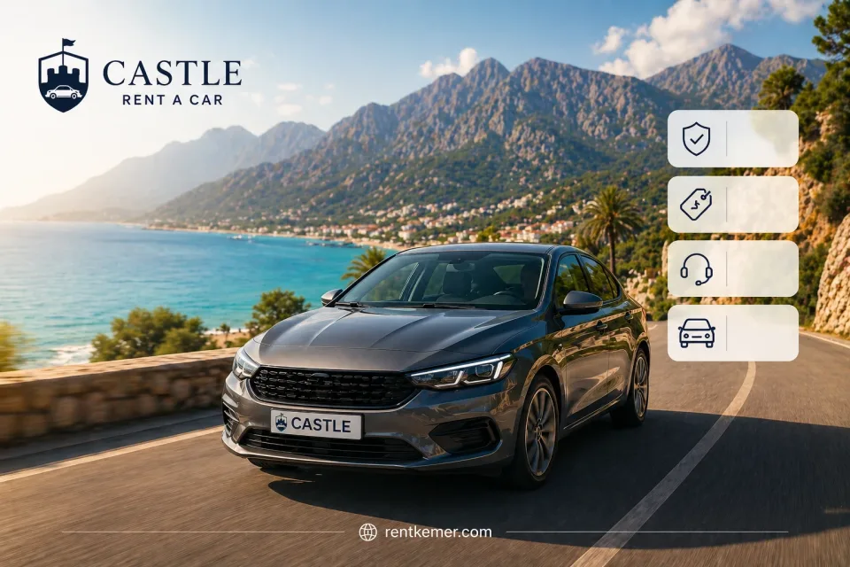 How can you get from Antalya Airport to Kemer?